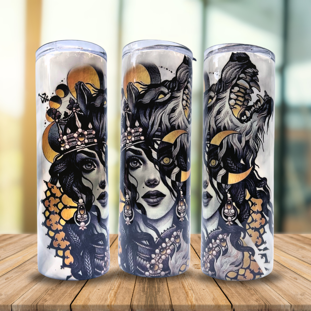 Warrior Goddess 20 oz Tumbler