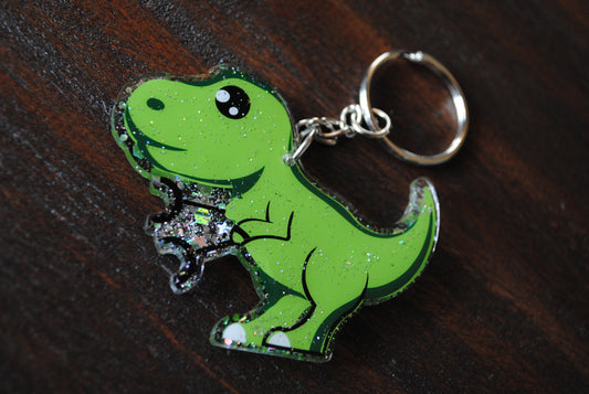 Unstoppable T-Rex Keychain