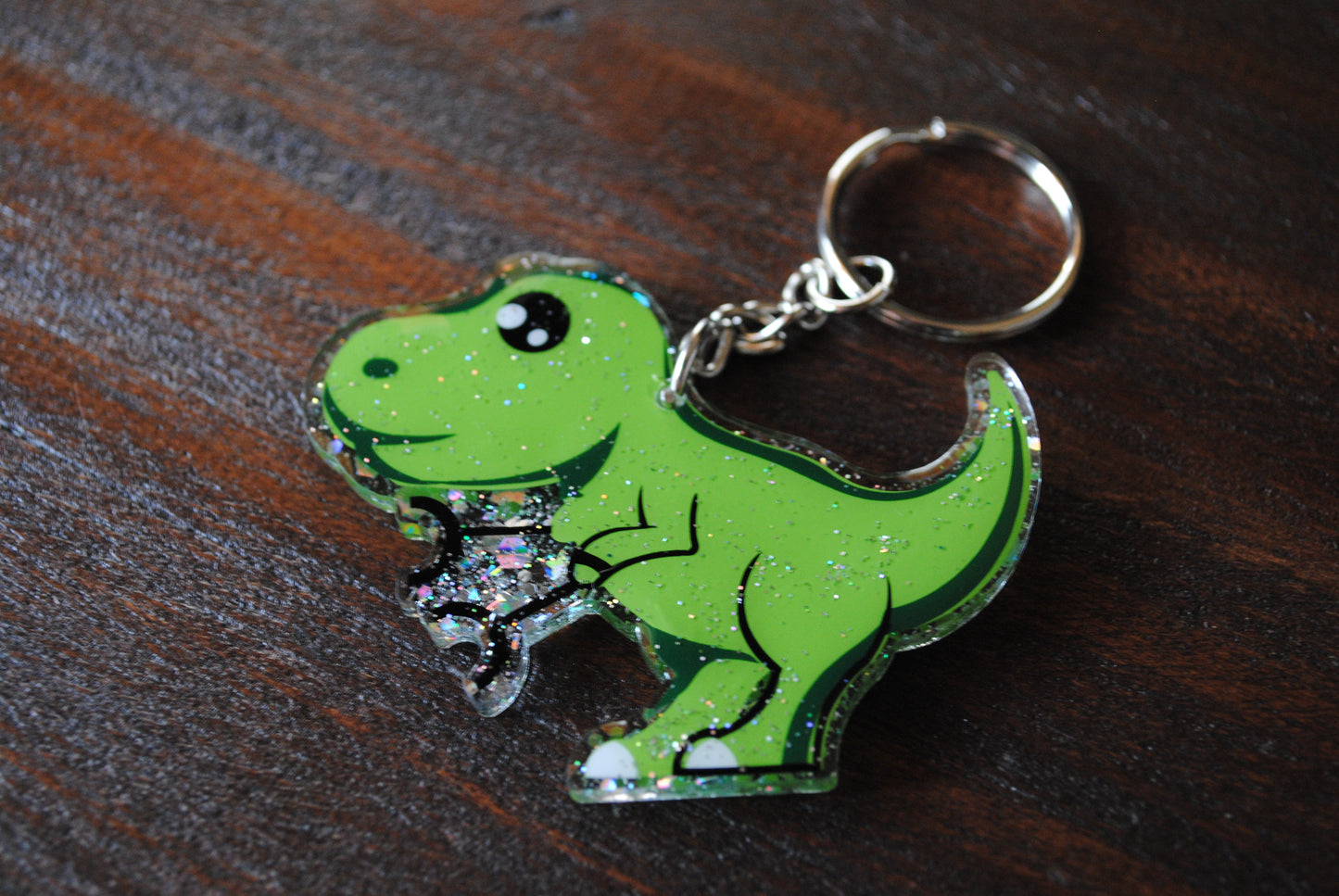 Unstoppable T-Rex Keychain