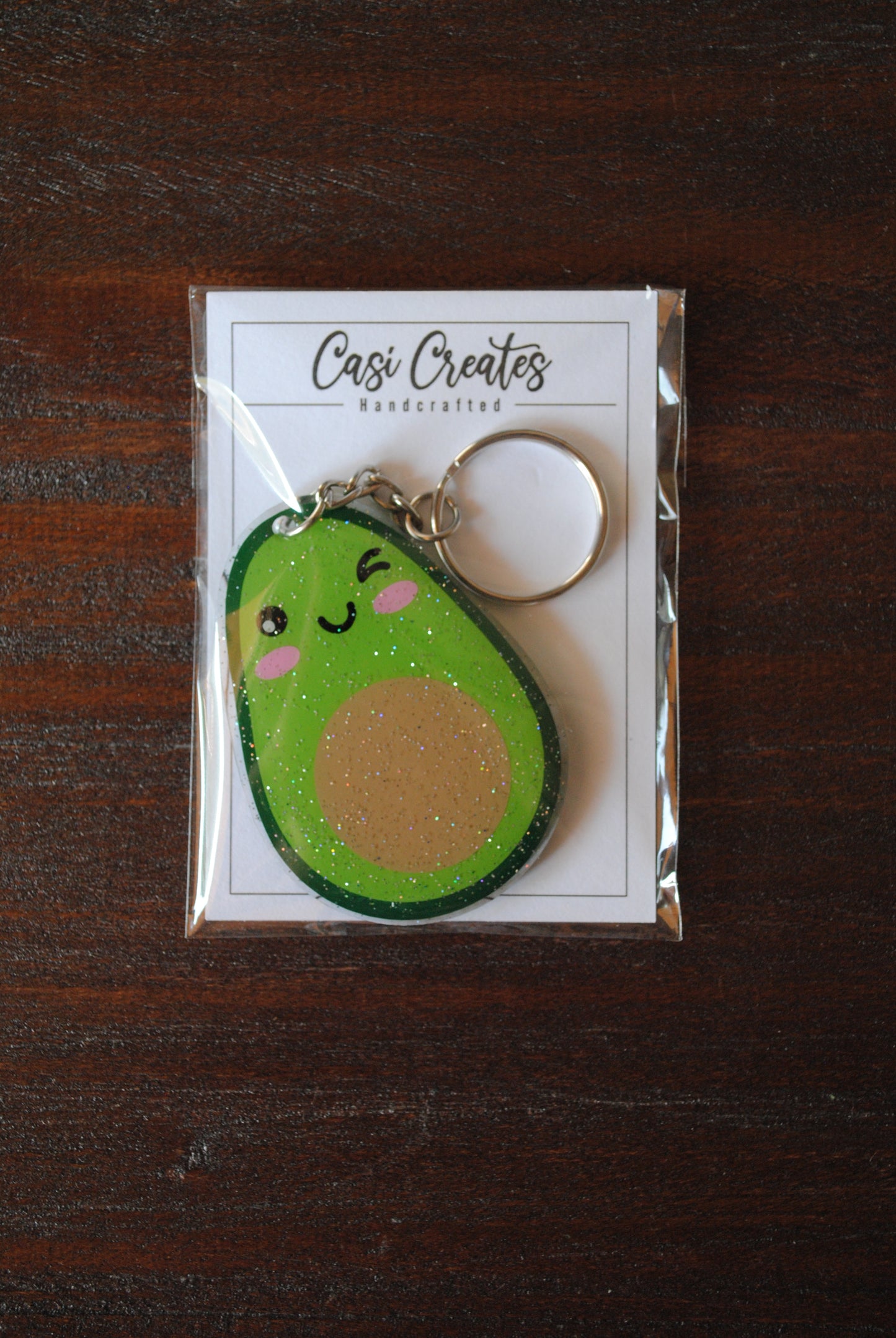 Avocado Keychain