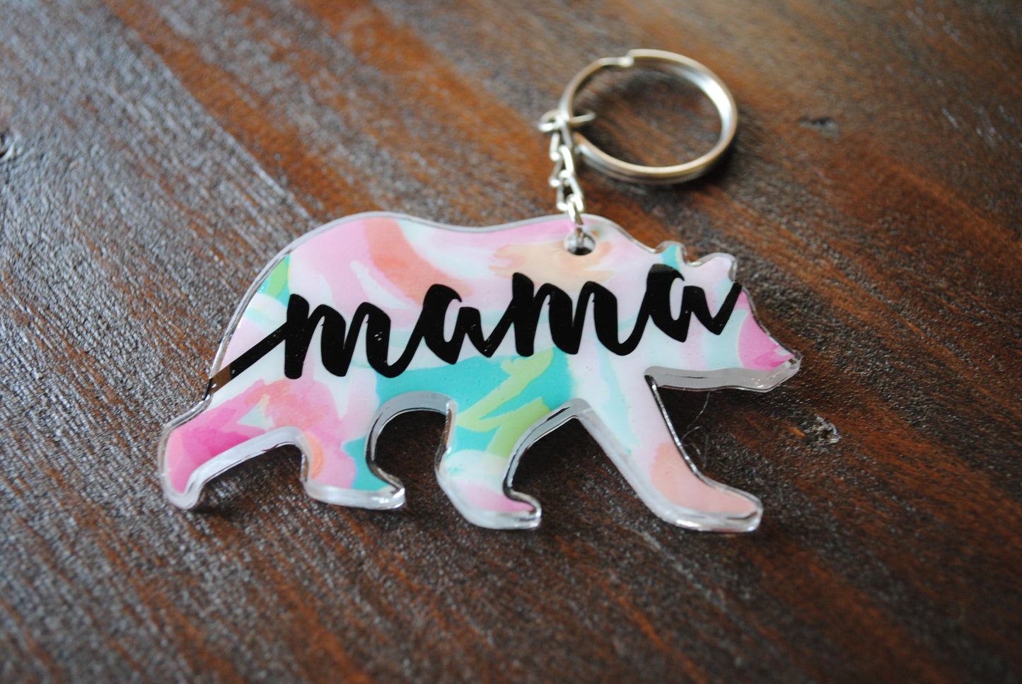 Mama Bear (3) Keychain