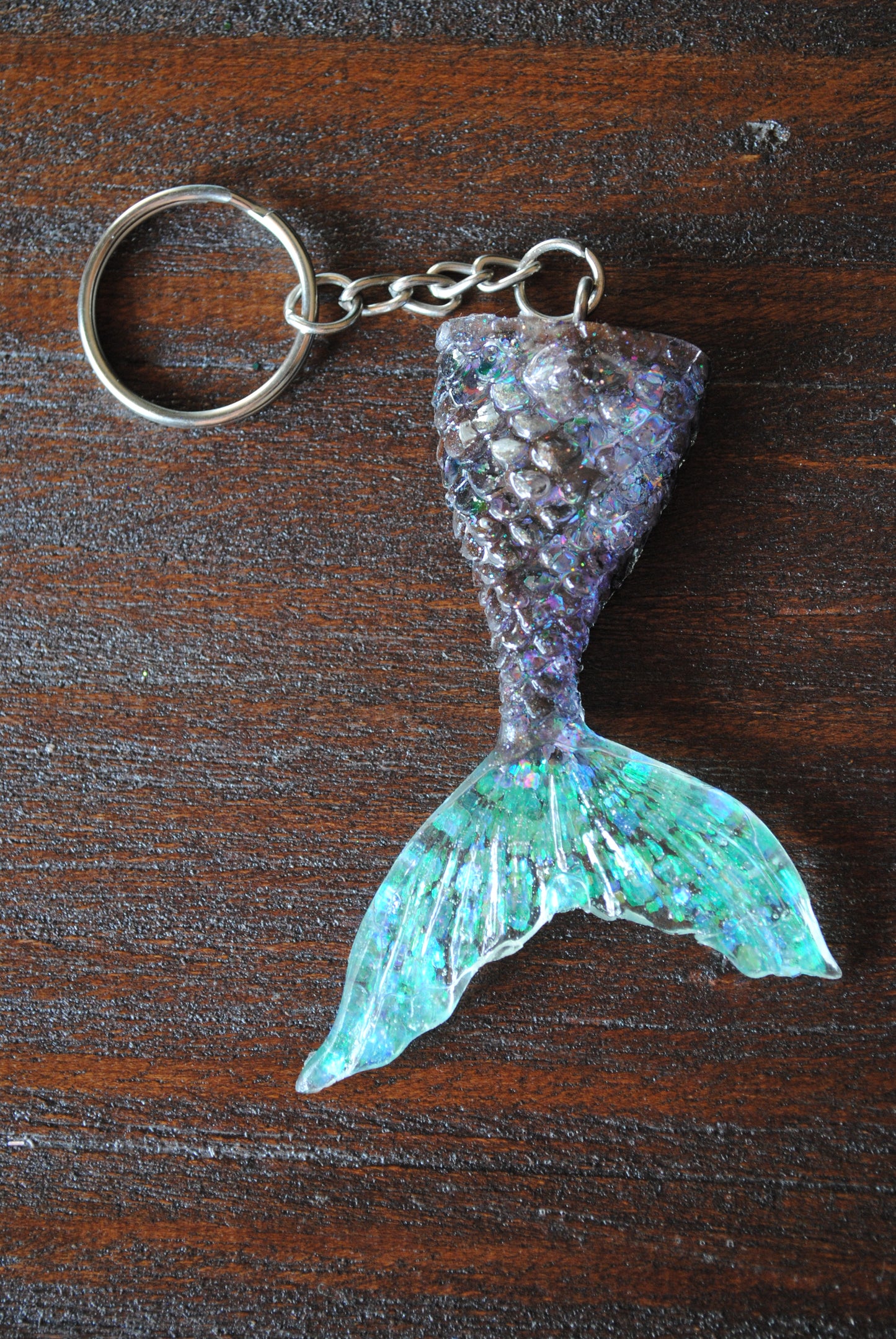 Mermaid Tail (2) Keychain