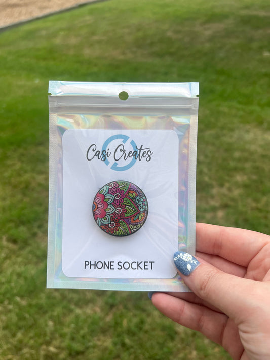 Floral Phone Socket
