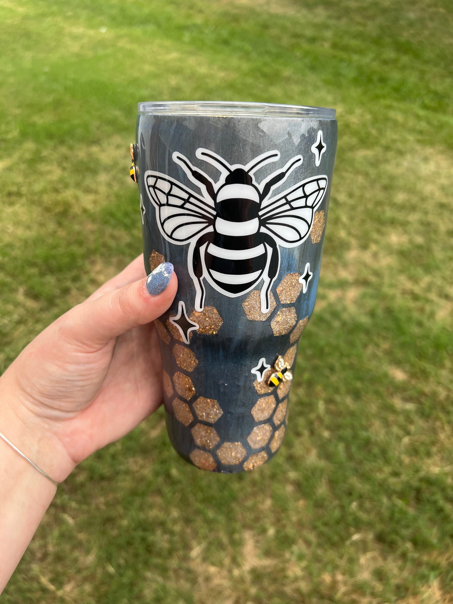 Queen Bee 30 oz Tumbler