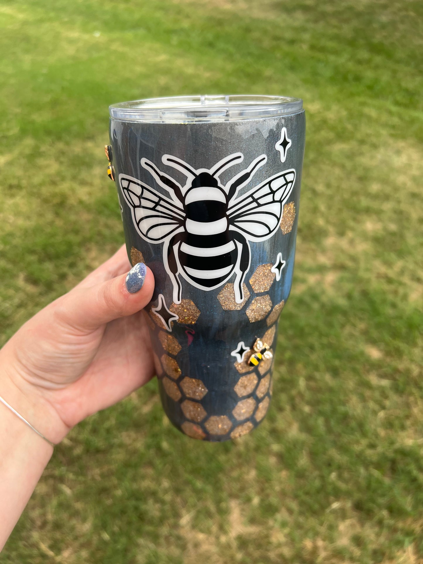 Queen Bee 30 oz Tumbler