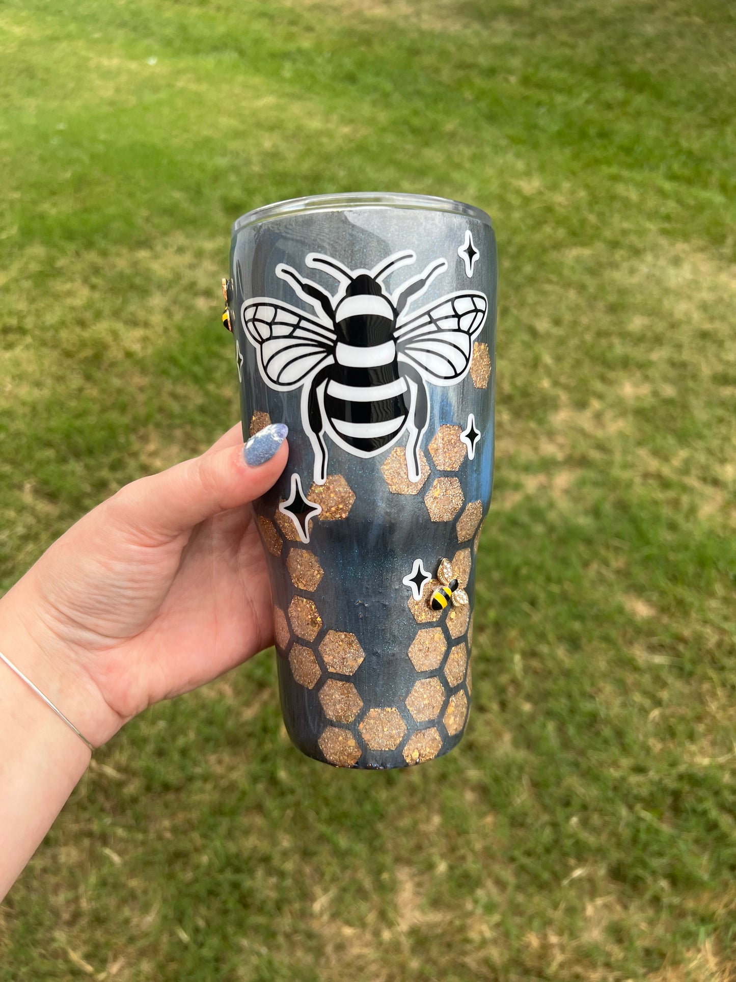 Queen Bee 30 oz Tumbler